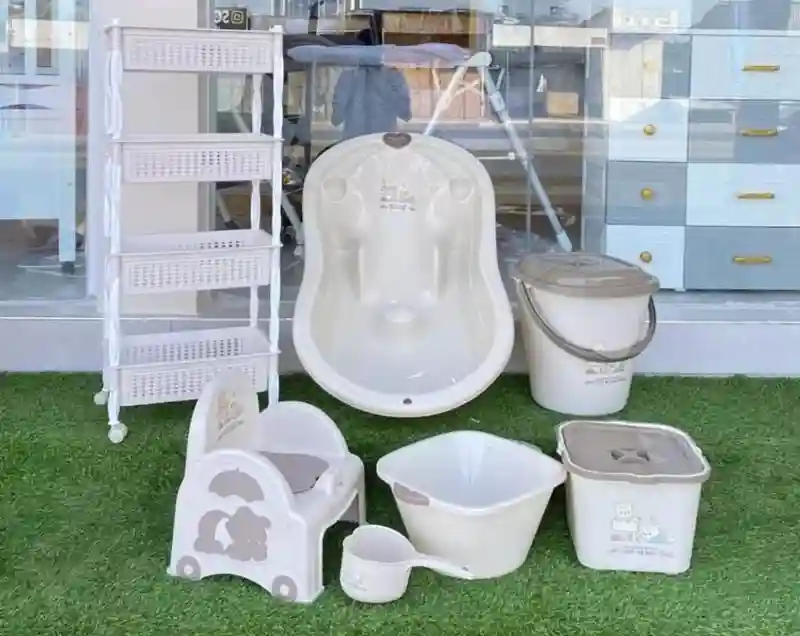 Bathset with trolley 