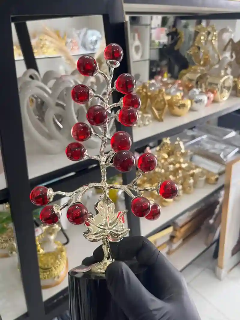 Crystal grapes Decor