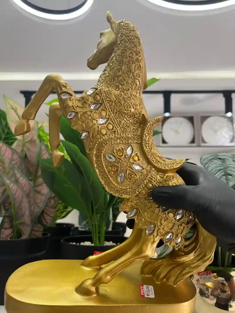 Rhinestone horse Decor