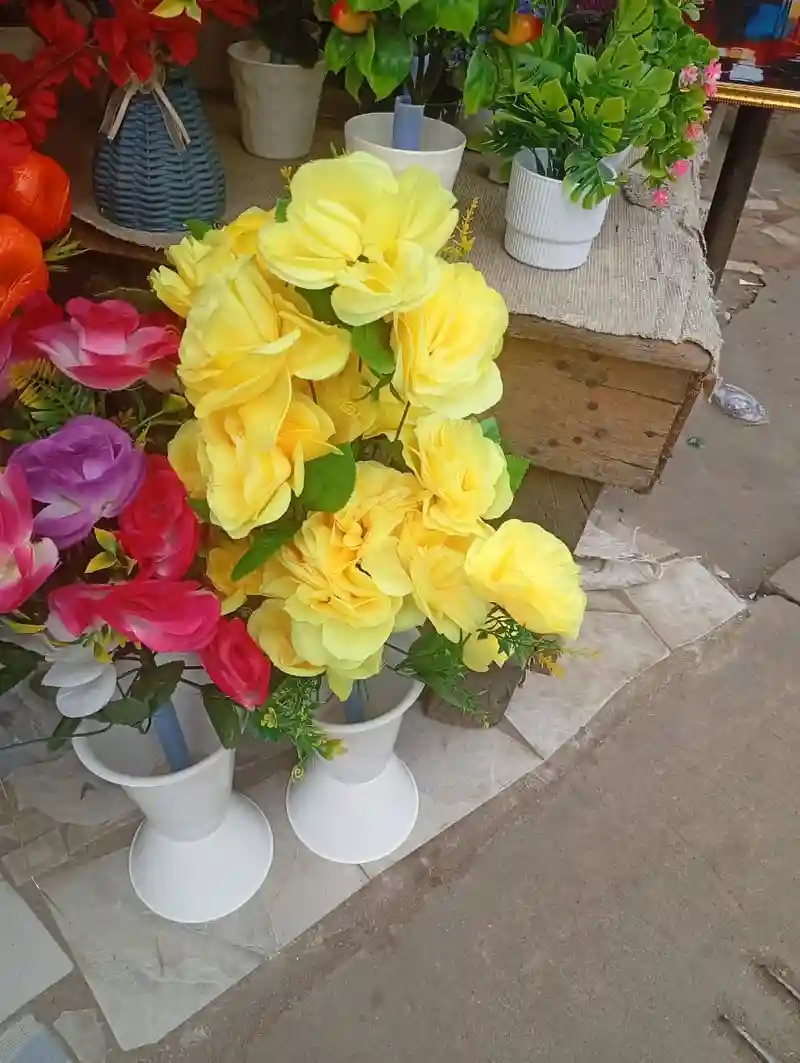 Yellow Artificial Flower