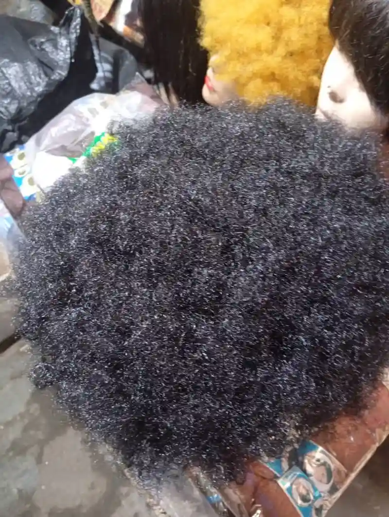 Afro Detachable Wig  
