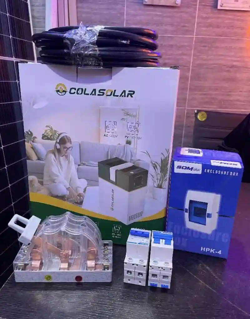 Cola Solar Generator with Kit