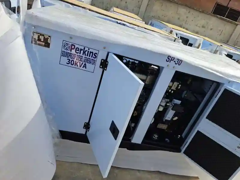 Perkins 30kVA Soundproof Diesel Generator