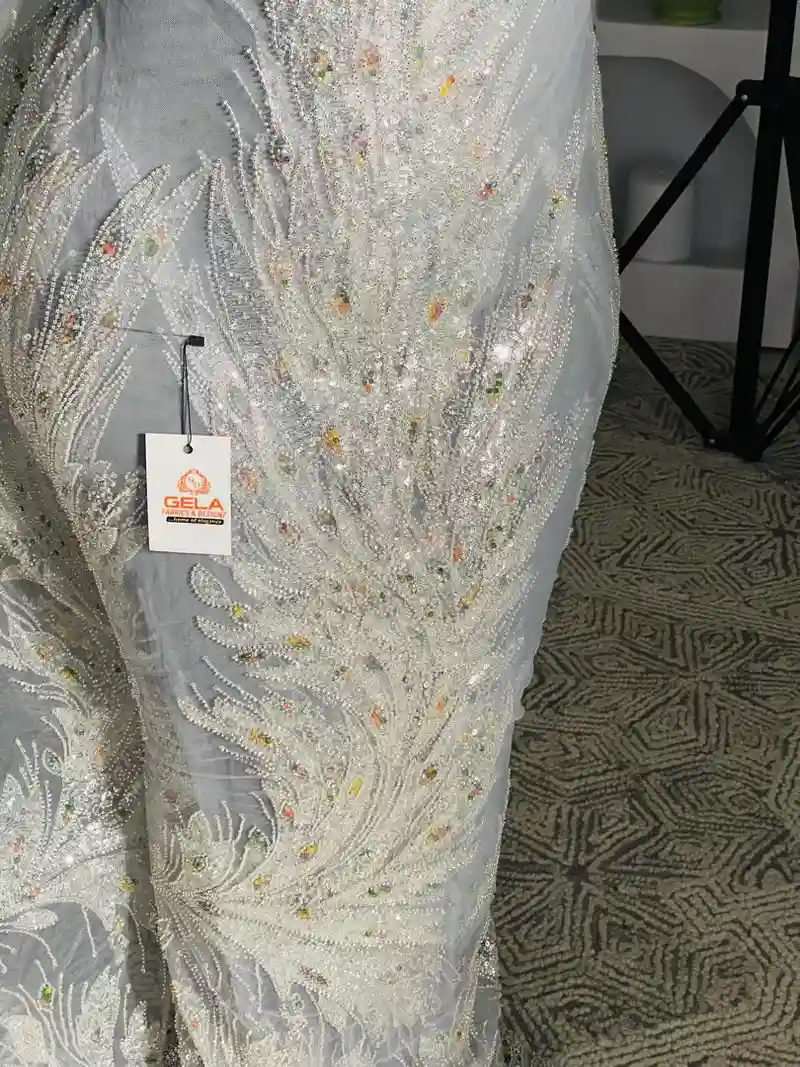 Off white quality lace